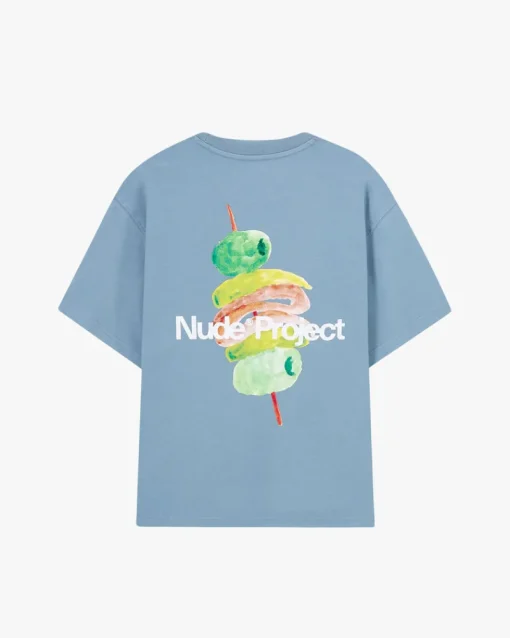 Nude Project Gilda Tee Blue Discount