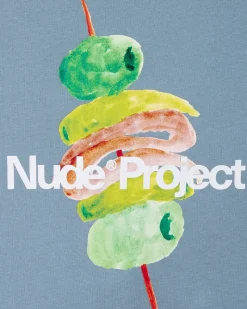 Nude Project Gilda Tee Blue Discount