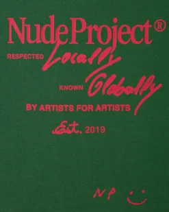 Nude Project Global Soon Tee Green Clearance
