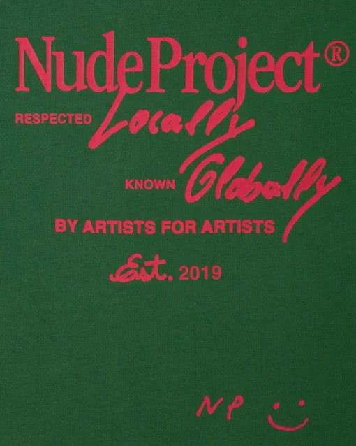 Nude Project Global Soon Tee Green Clearance