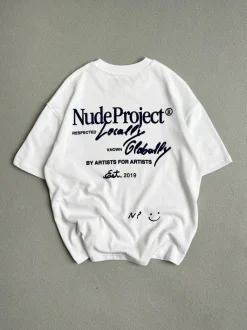 Nude Project Global Soon Tee White Outlet