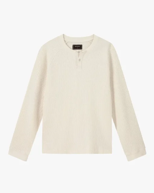 Nude Project Global Soon Waffle Polo Off-White Best