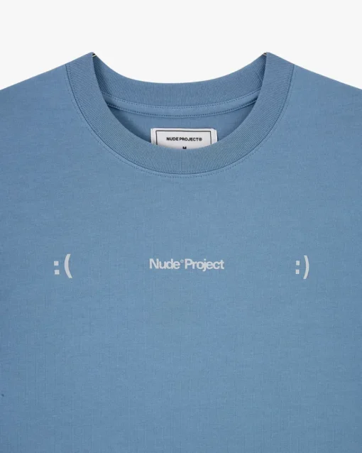 Nude Project God is a DJ Tee Baby Blue Best