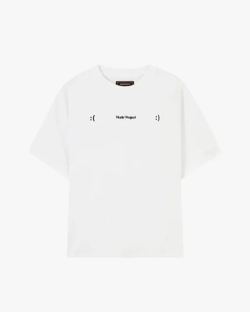 Nude Project God is a DJ Tee White Outlet