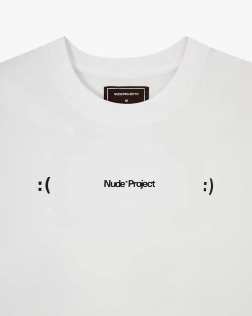 Nude Project God is a DJ Tee White Outlet