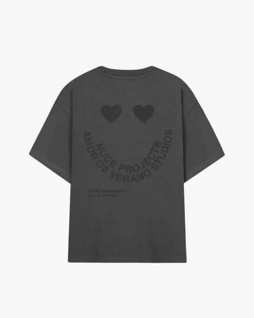 Nude Project Happy Tee Ash New
