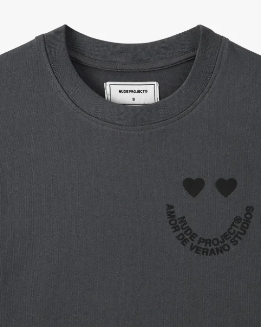Nude Project Happy Tee Ash New