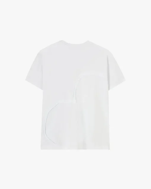 Nude Project Heart Slim Tee White Outlet