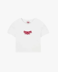 Nude Project Hearts Tee White Hot