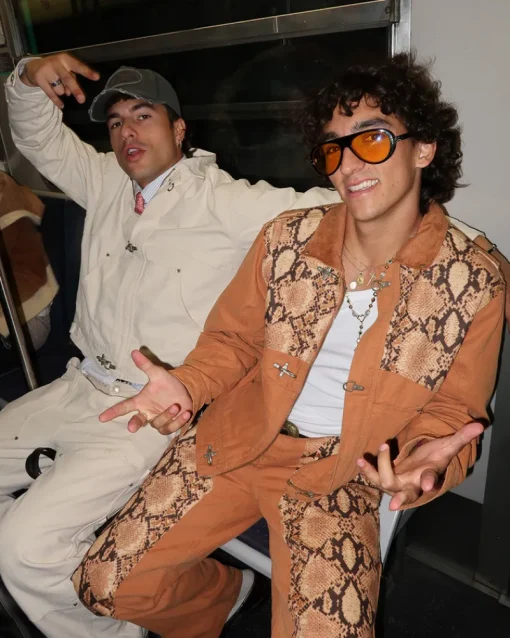 Nude Project Heavy Canvas Trucker Jacket Animalie Hot