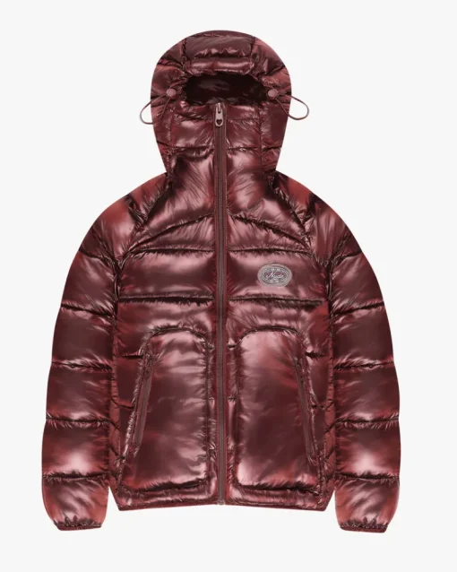 Nude Project Iconic Puffer Jacket Burgundy Best
