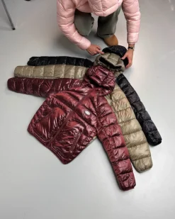 Nude Project Iconic Puffer Jacket Burgundy Best