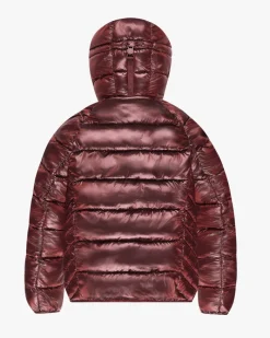 Nude Project Iconic Puffer Jacket Burgundy Best