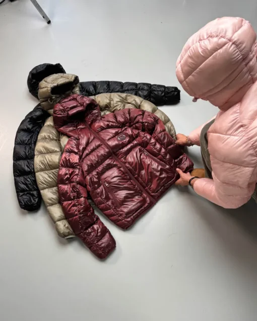 Nude Project Iconic Puffer Jacket Burgundy Best