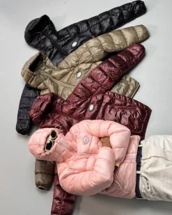 Nude Project Iconic Puffer Jacket Burgundy Best