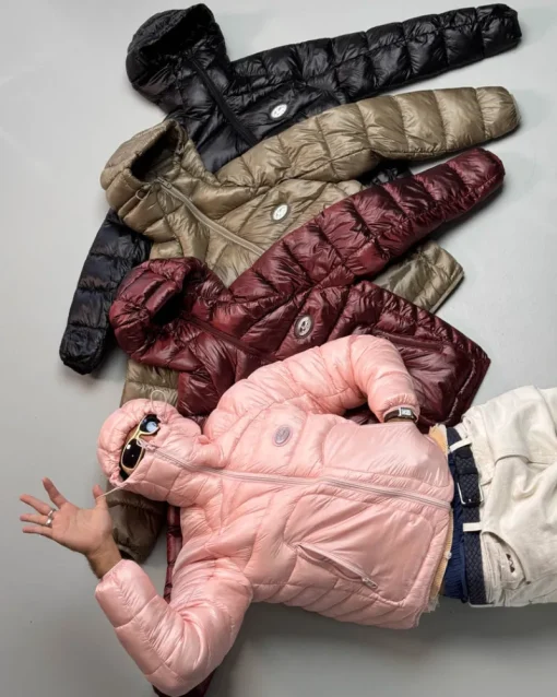 Nude Project Iconic Puffer Jacket Olive Green Sale