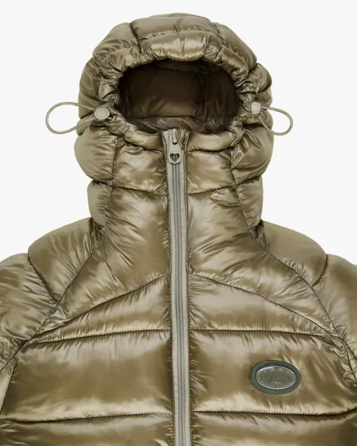 Nude Project Iconic Puffer Jacket Olive Green Sale