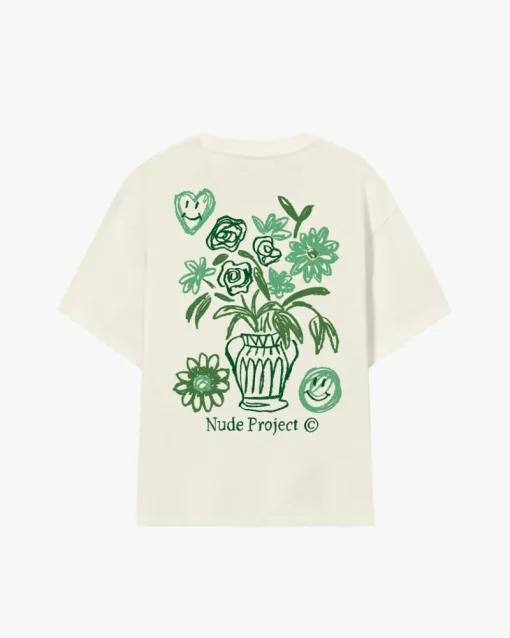 Nude Project Jarron Tee Marshmallow Hot