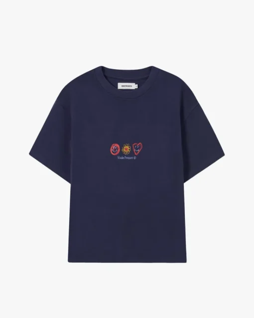 Nude Project Jarron Tee Navy Discount