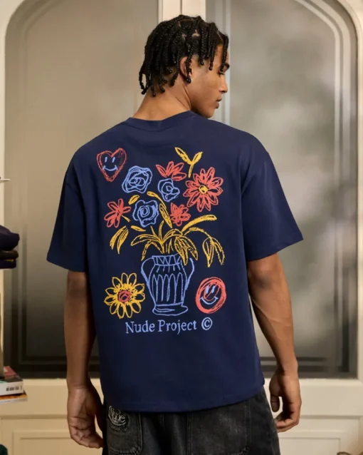 Nude Project Jarron Tee Navy Discount
