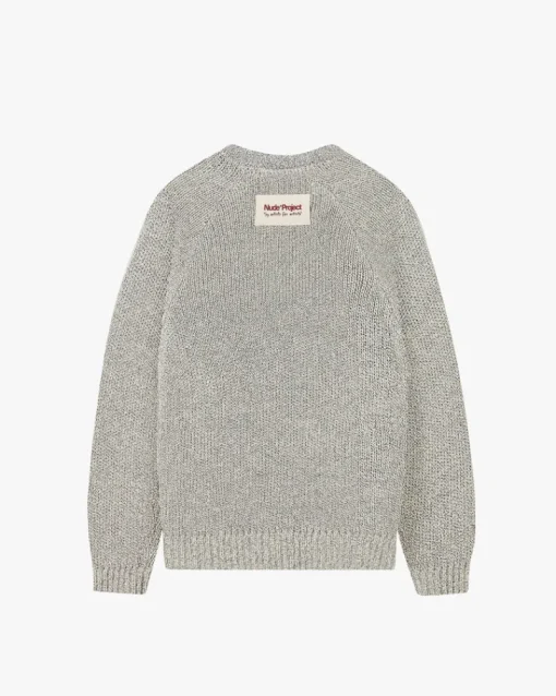 Nude Project Jonion Knit Sweater Grey Melange Online