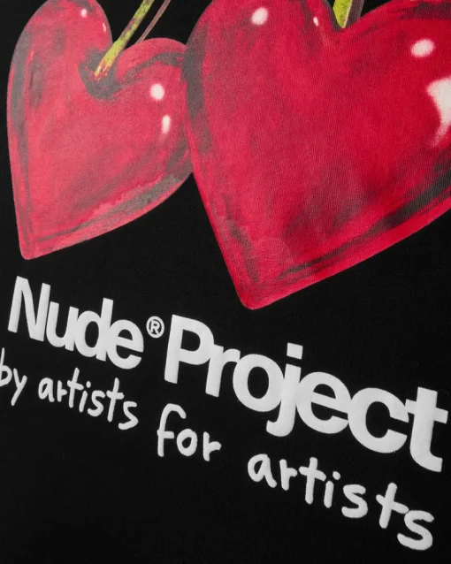 Nude Project Juicy Cherry Tee Black Discount