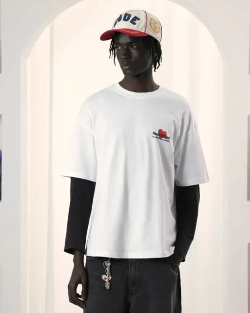 Nude Project Juicy Cherry Tee White Hot