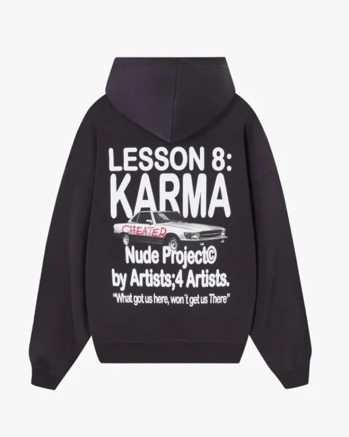 Nude Project Karma Hoodie Ash Best