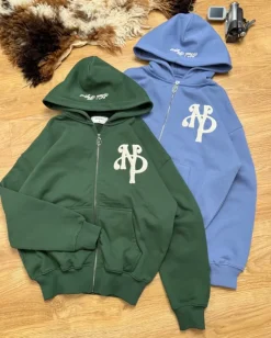 Nude Project Kill Bill Zip-Up Hoodie Green Hot