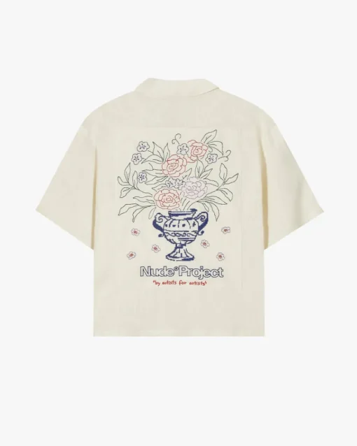 Nude Project Kimchi Resort Shirt Off-White Best