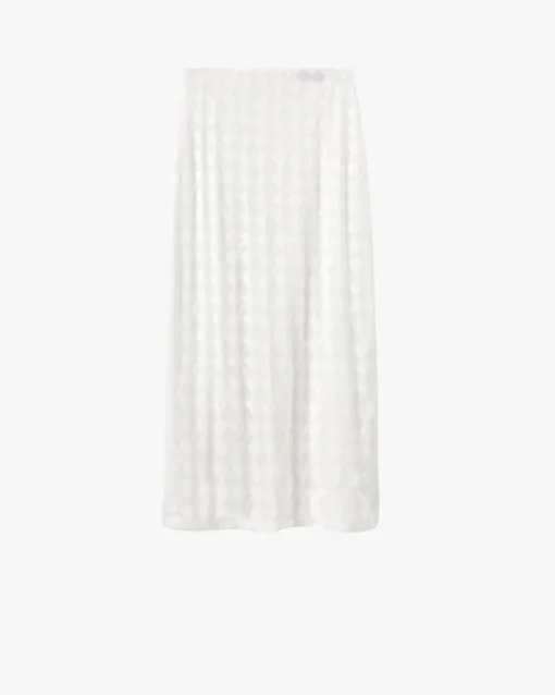 Nude Project Laca Skirt White New