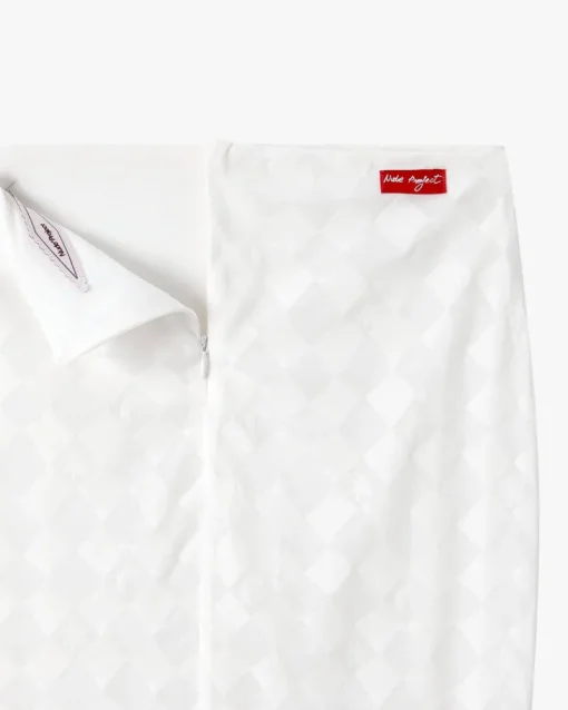 Nude Project Laca Skirt White New