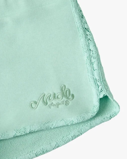 Nude Project Lacy Short Mint Green New