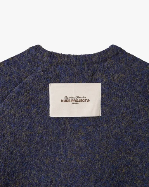 Nude Project Le Marais Knit Sweater  Navy Fashion