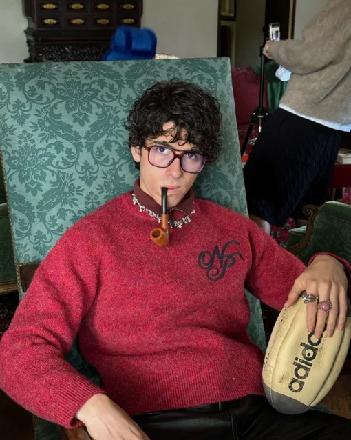Nude Project Le Marais Knit Sweater Red Online
