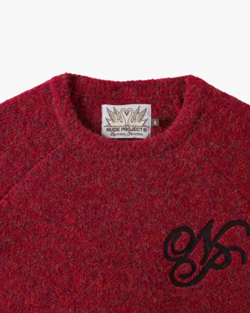 Nude Project Le Marais Knit Sweater Red Online