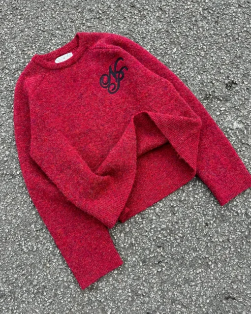 Nude Project Le Marais Knit Sweater Red Online