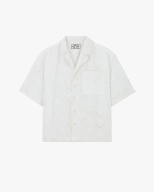 Nude Project Leaf Shirt White Sale