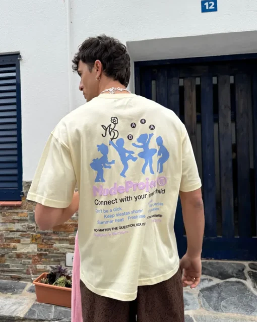 Nude Project Lil'Rebel Tee Soft Yellow Outlet