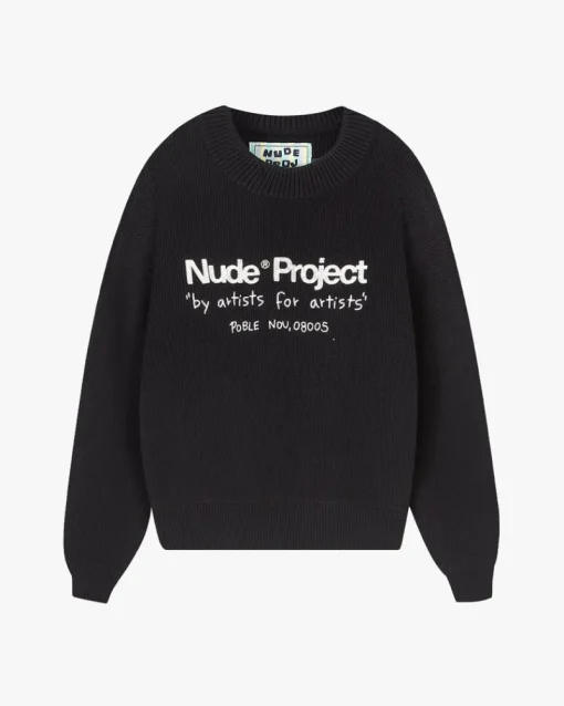 Nude Project Liqueza Knit Black Sale