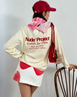 Nude Project Liqueza Knit Marshmallow Outlet