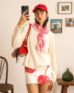 Nude Project Liqueza Knit Marshmallow Outlet