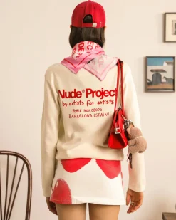 Nude Project Liqueza Knit Marshmallow Outlet