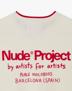 Nude Project Liqueza Knit Marshmallow Outlet