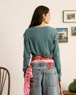 Nude Project Liquid Longsleeve Tee Grey Online