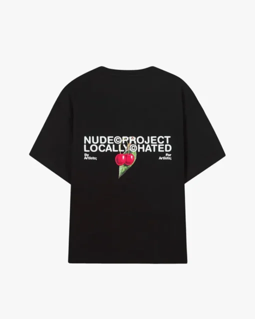 Nude Project Locally Hated Cherry Tee Black Online