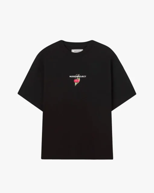 Nude Project Locally Hated Cherry Tee Black Online