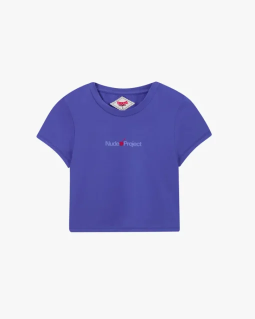 Nude Project Logo Top Blue Best