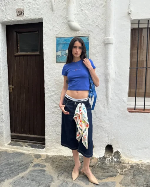 Nude Project Logo Top Blue Best