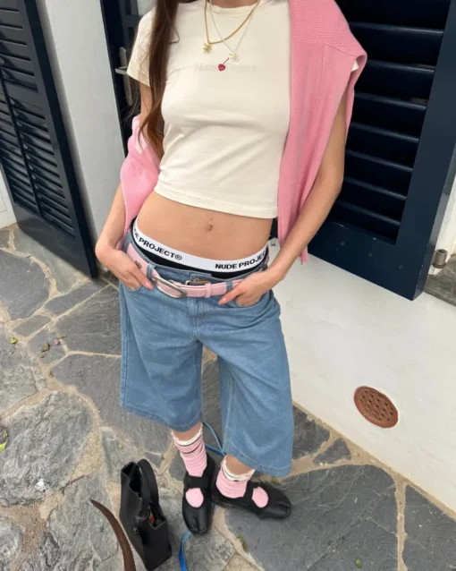 Nude Project Logo Top Marshmallow Hot